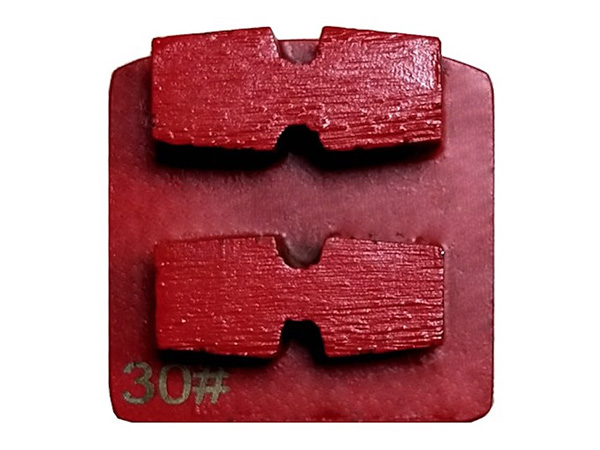 JMJ Diamond Tools Trapezoid Single Segment Grinding Disc – 30 Grit Soft Bond, For Concrete (Husqvarna TP202080 Style)