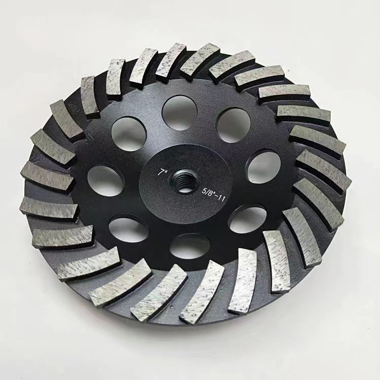 spiral turbo diamond cup wheel