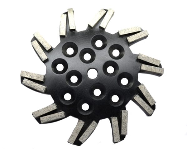 10"Diamond Grinding Plate with Double Diamond Bars