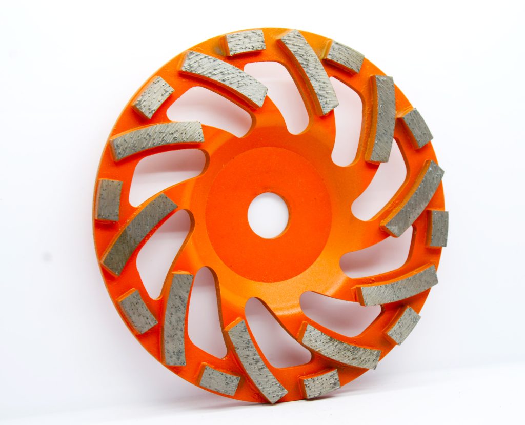 5" Super Turbo Fan Diamond Cup Wheels for Concrete Finishing